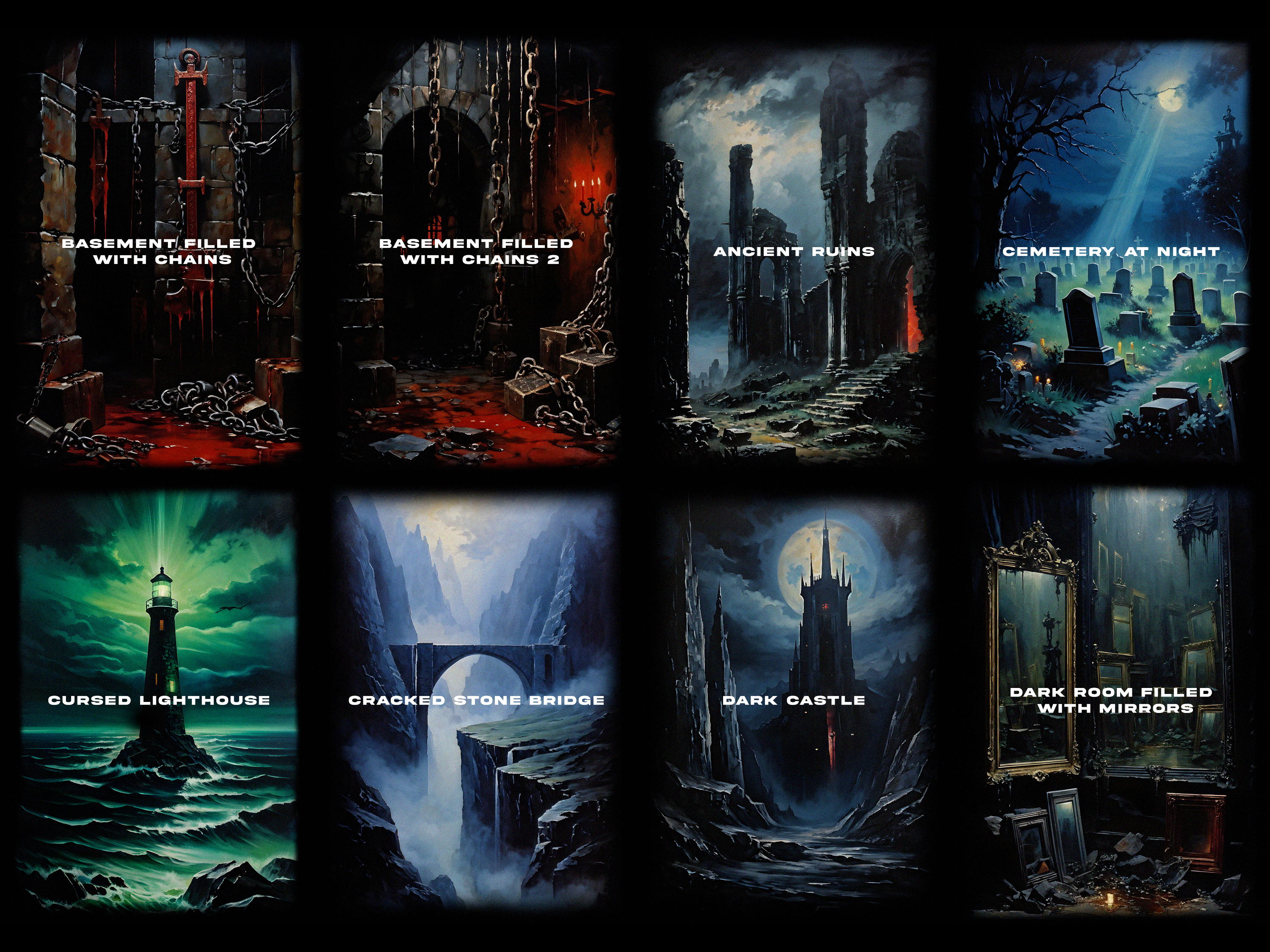 halloween horror background