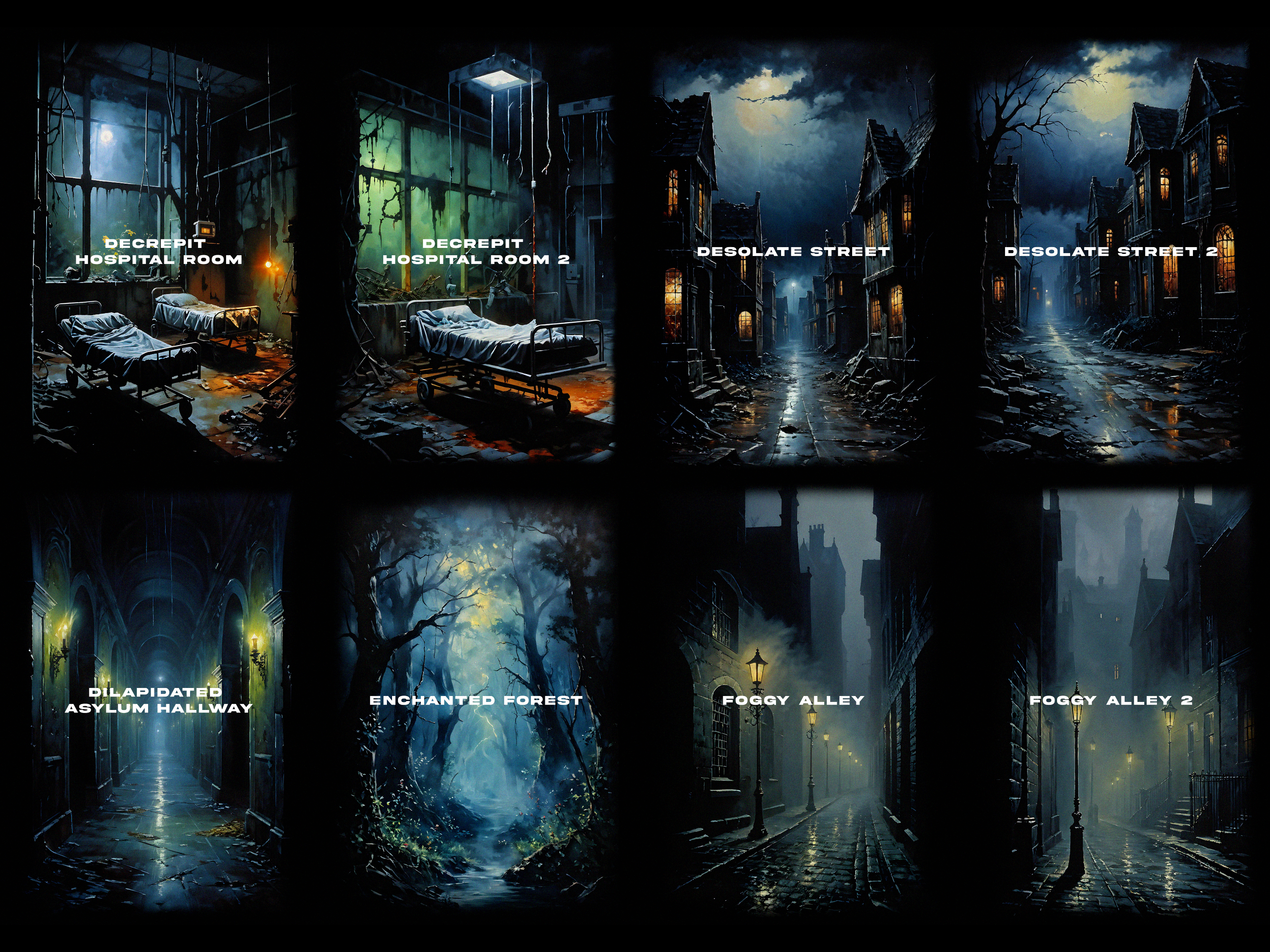 halloween horror background