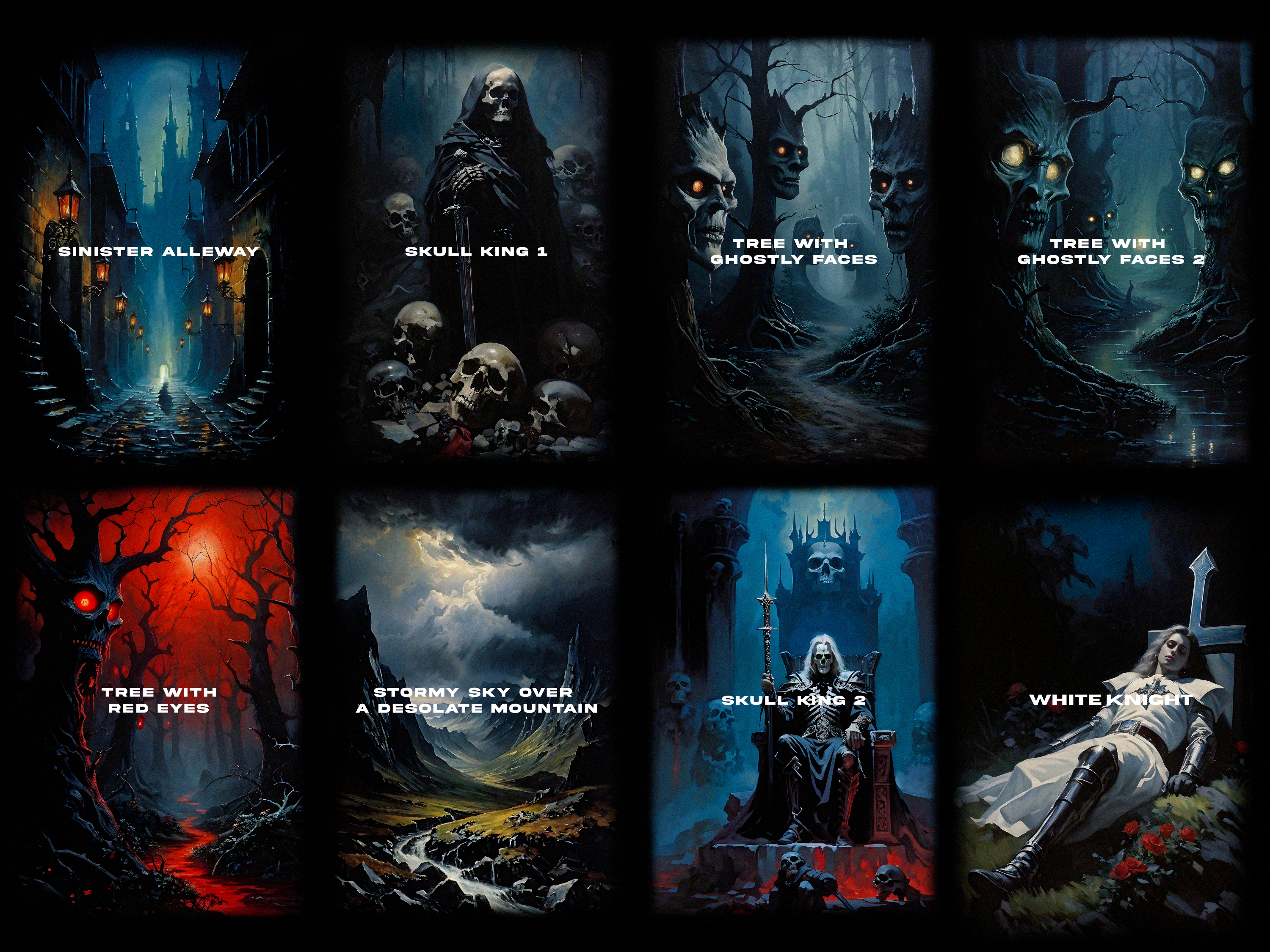 horror theme background