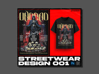 Editable Streetwear Design 001