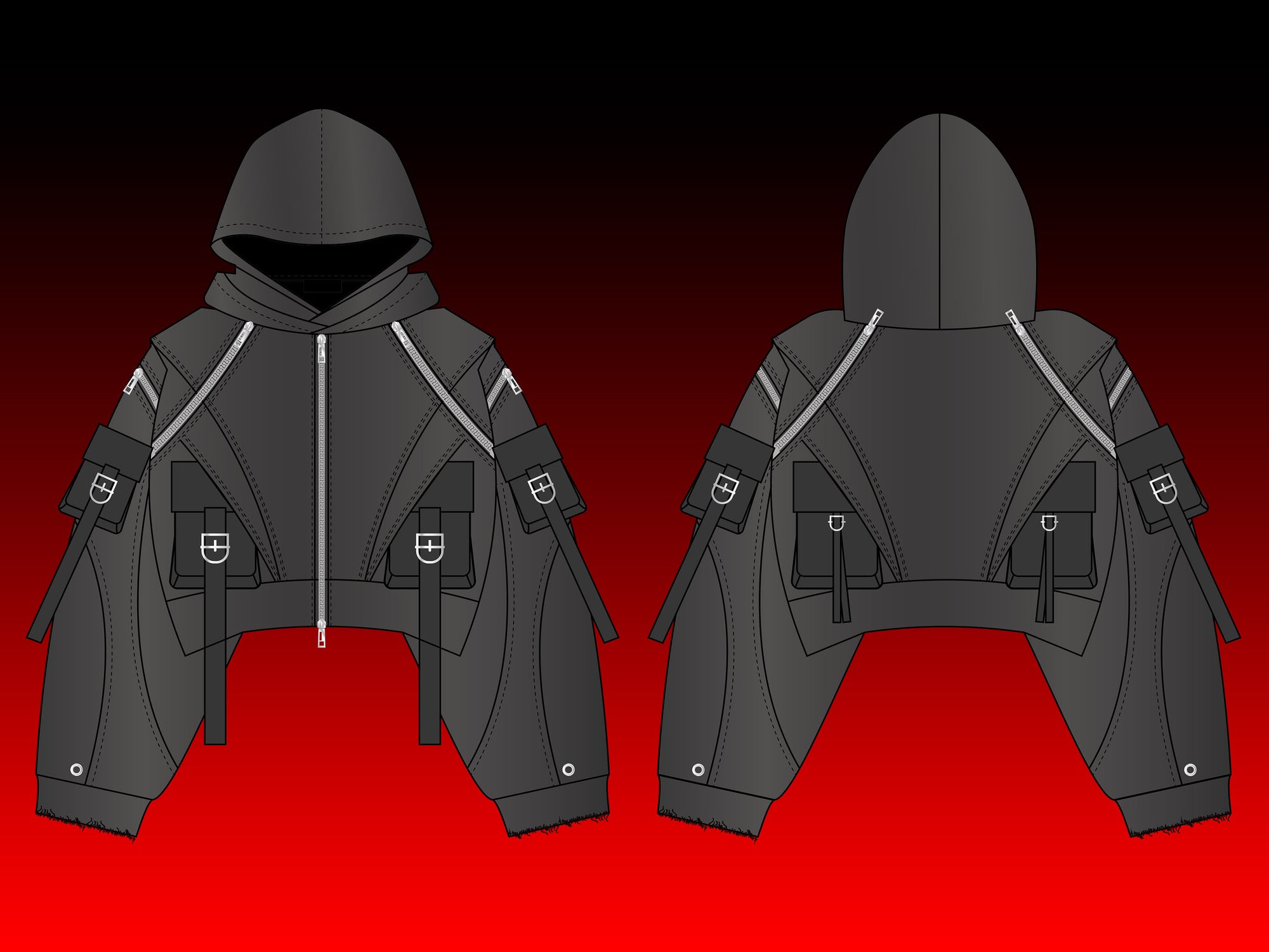 1000+ Clothing Vector Mockups Mega Pack