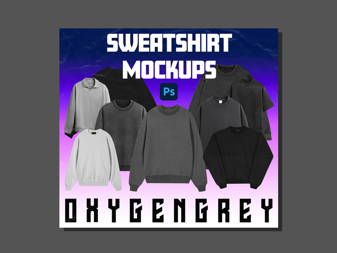 SWEAT SHIRT MOCKUPS