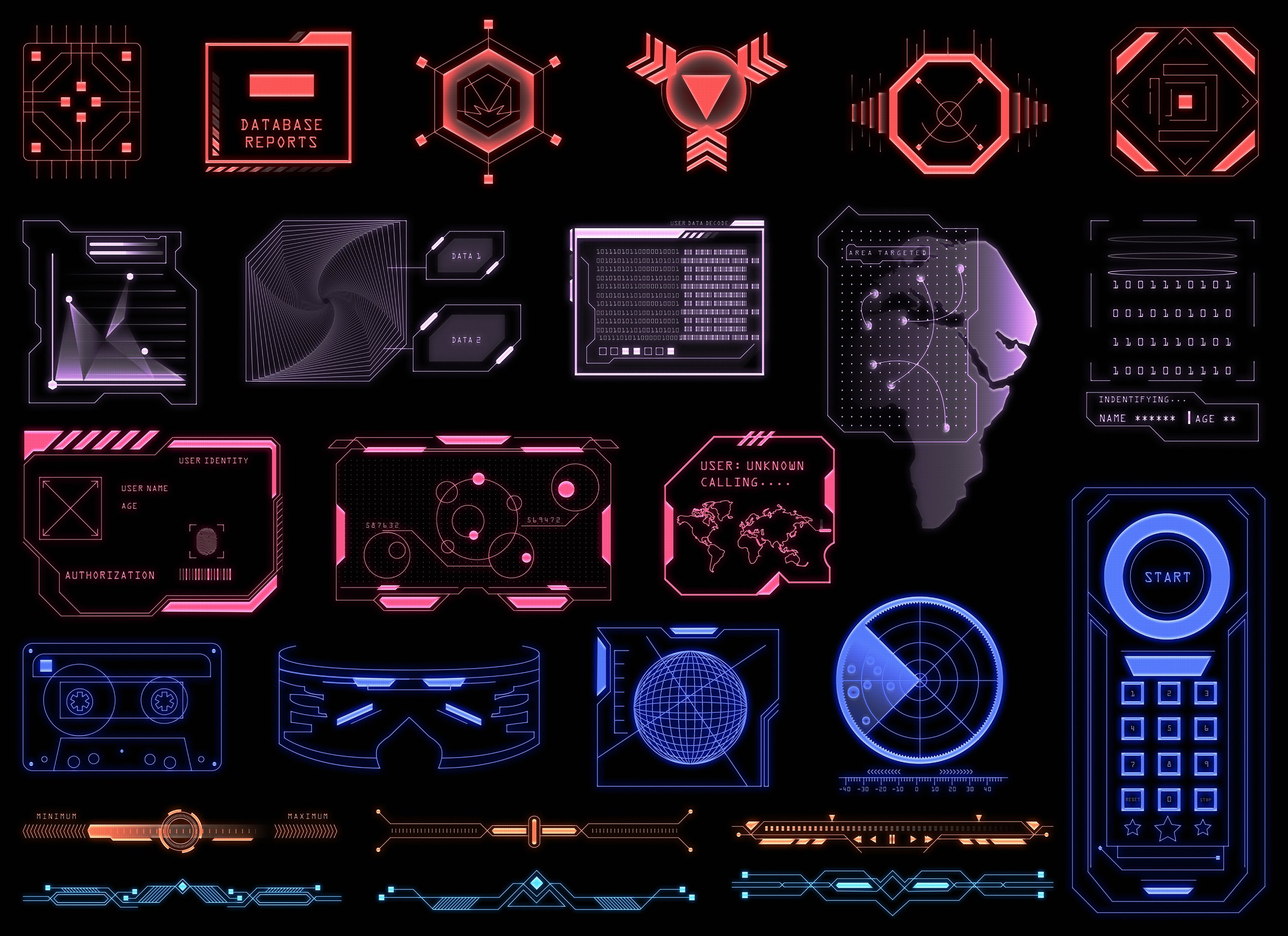 sci fi graphic design