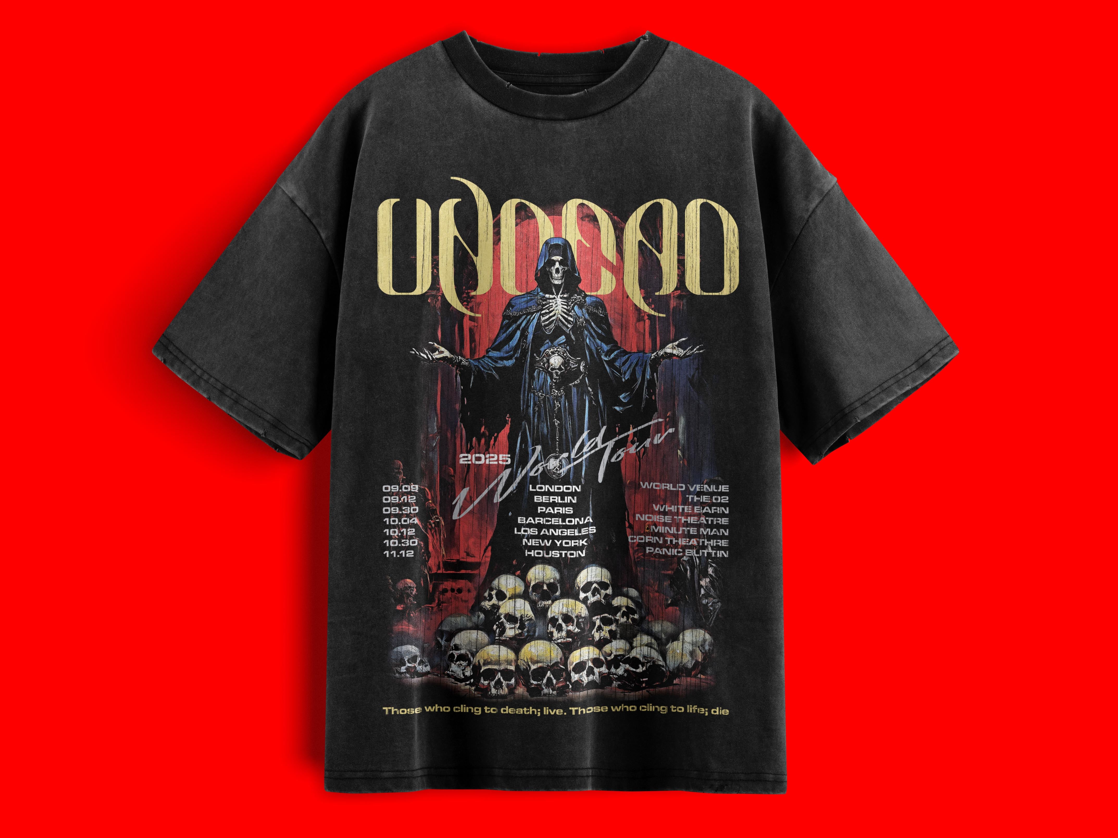 streetwear t shirt mockup