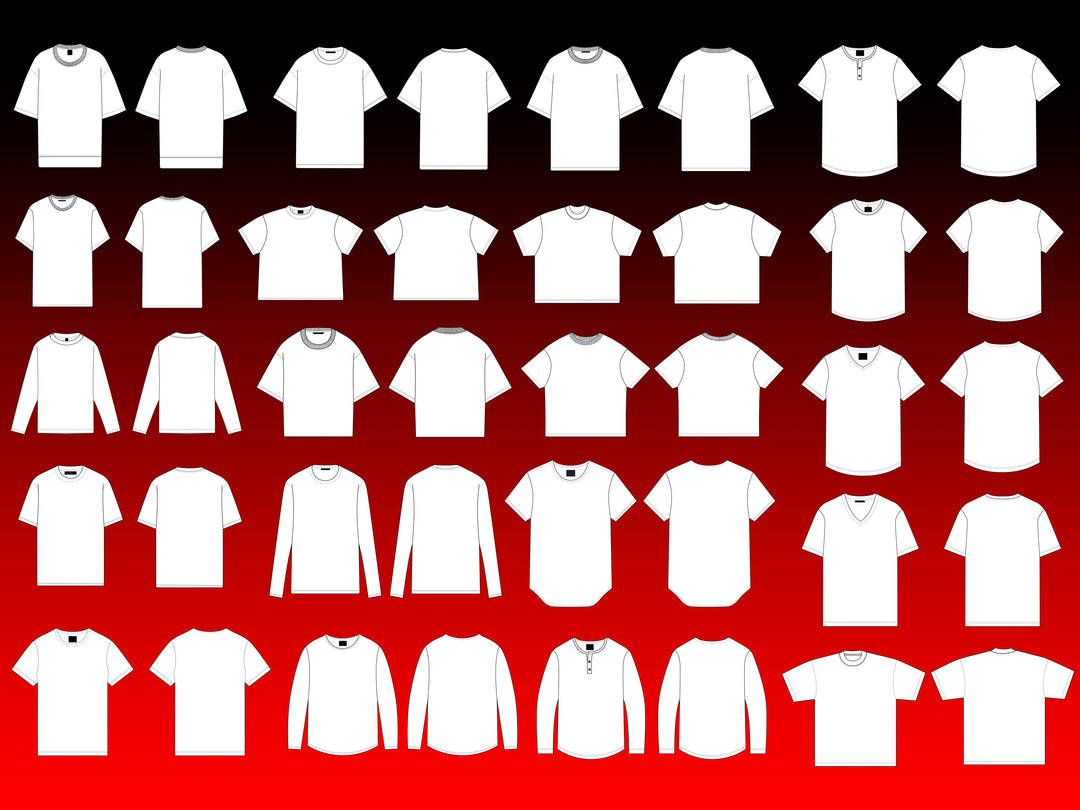 TShirt Vector Mockups