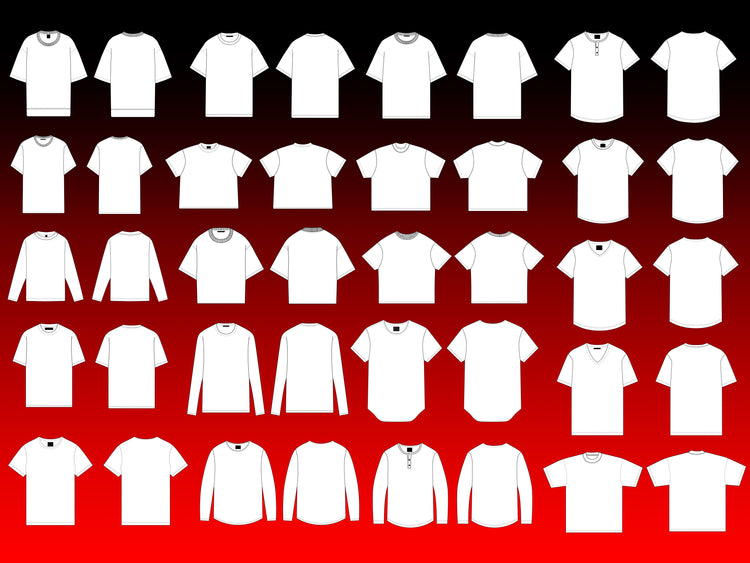 TShirt Vector Mockups