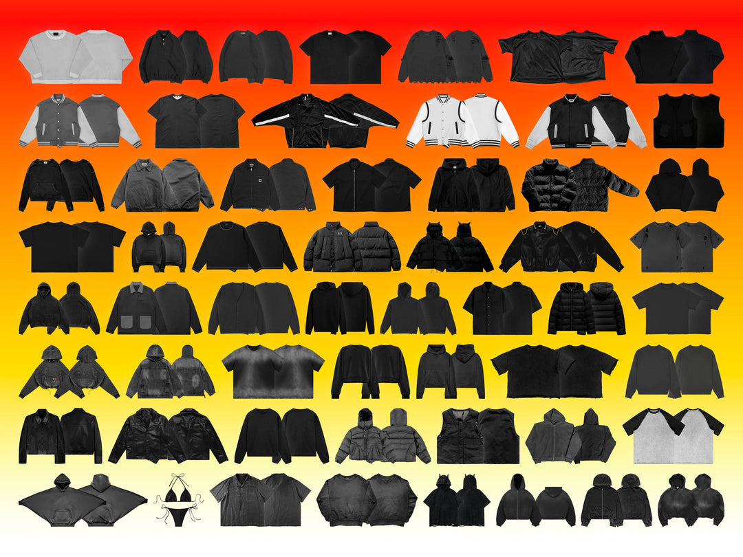 300+ Streetwear Realistic Mockups Mega Pack