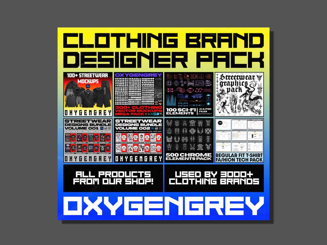Clothing Brand Designer Pack