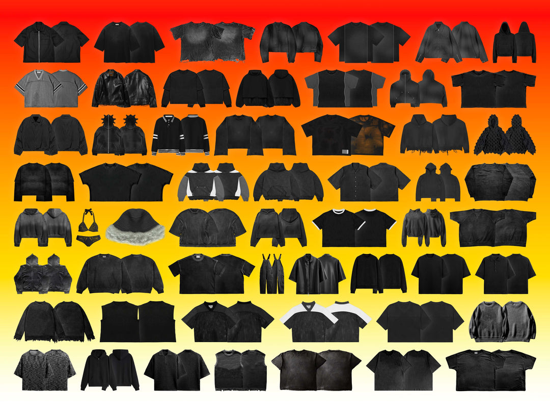 300+ Streetwear Realistic Mockups Mega Pack