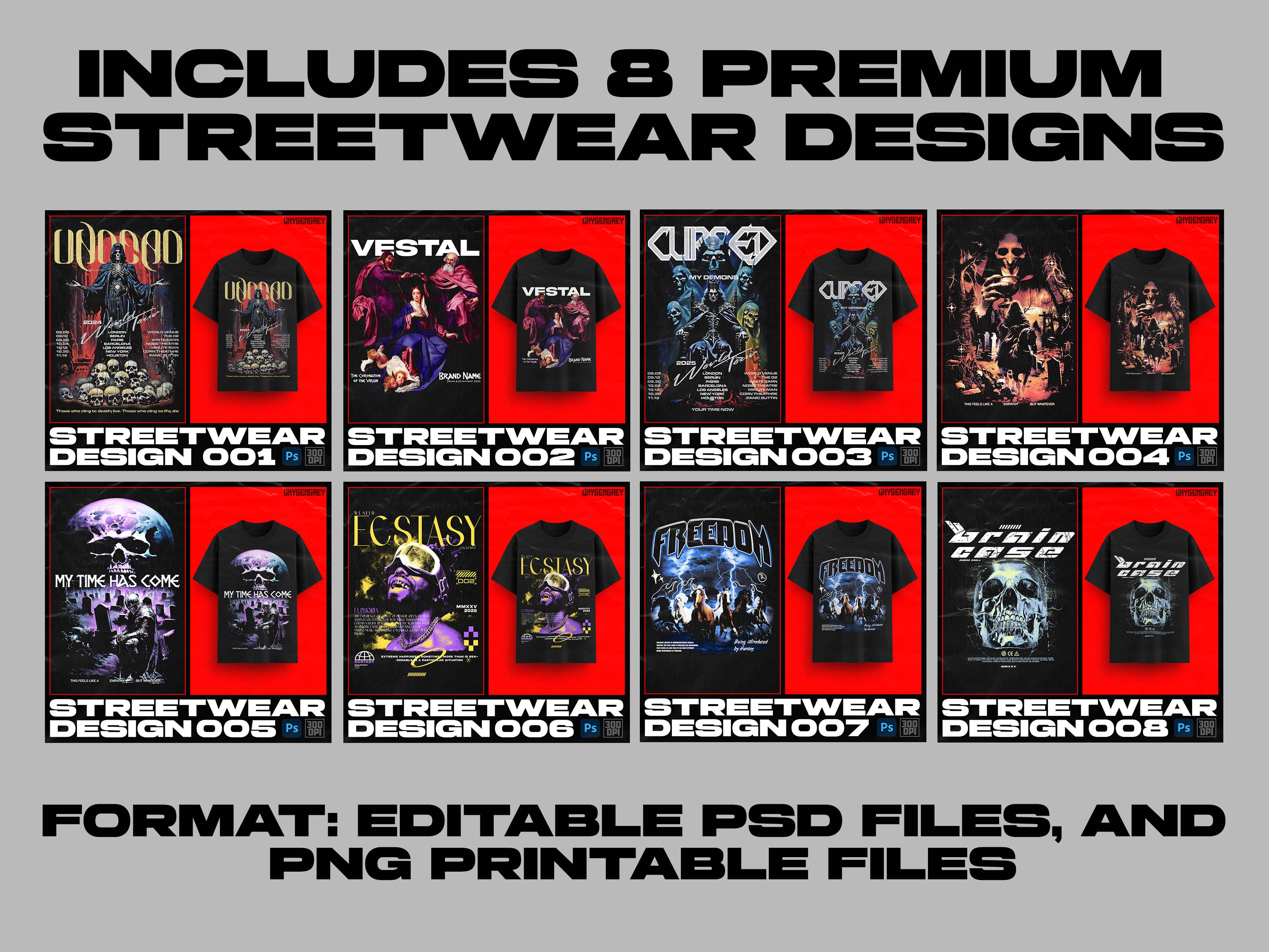 streetwear t shirt design pod
