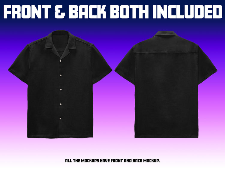 shirt mockup front and back