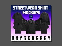 streetwear shirt mockups