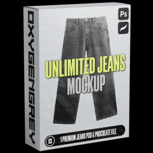 Unlimited Jeans Mockup